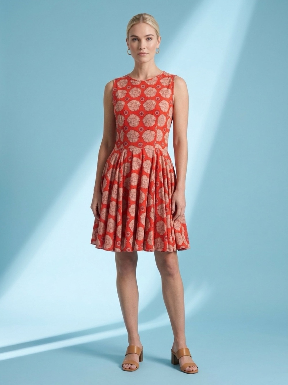 Maison Jules Orange Summer Dress